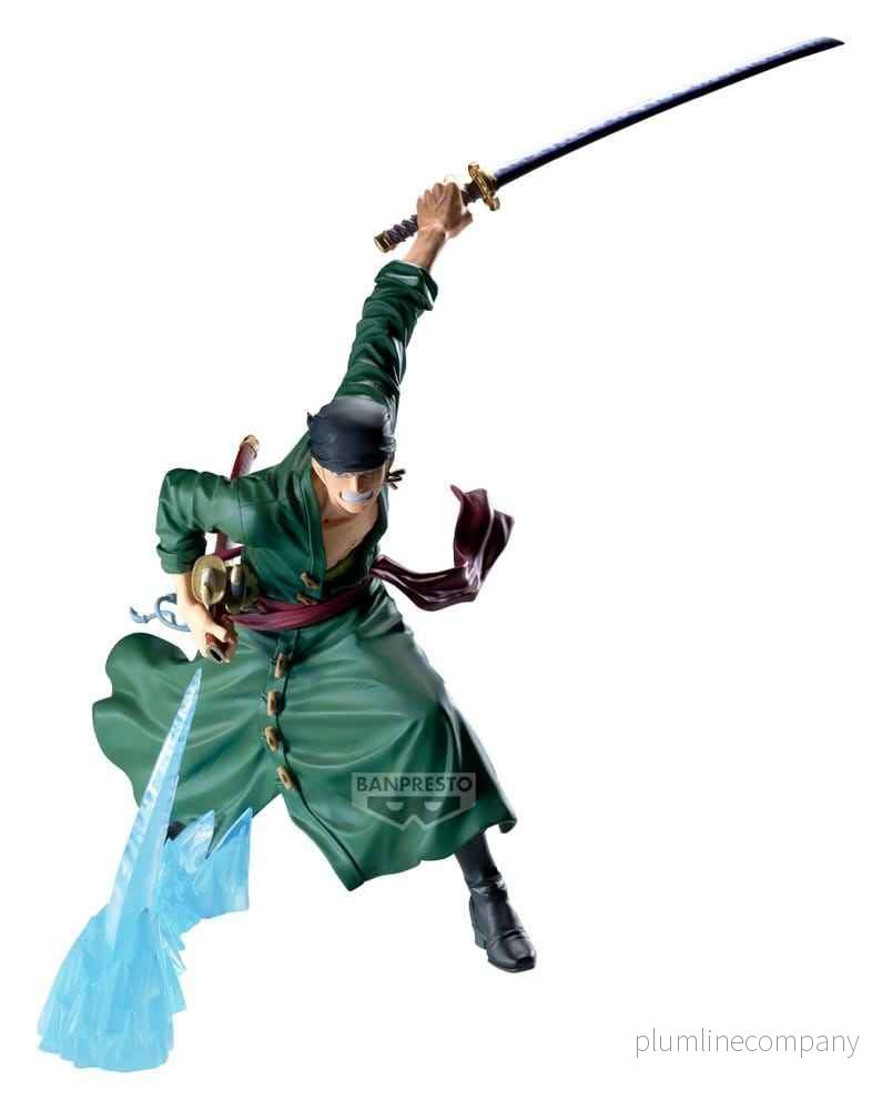 One Piece Maximatic Plus PVC-figur Roronoa Zoro 28 cm One Piece Maximatic Plus PVC-figur Roronoa Zoro 28 cm