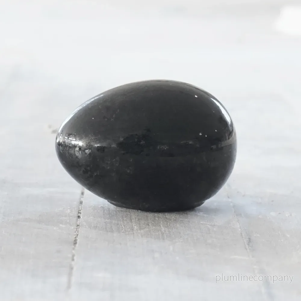 Raku ägg mini mini blank svart - Bild 2