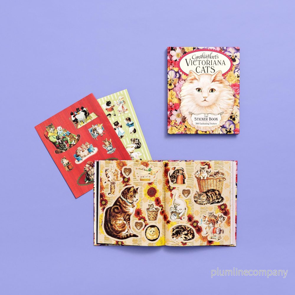 Stickers Bok, Cynthia Hart's Victoriana Cats - Bild 2