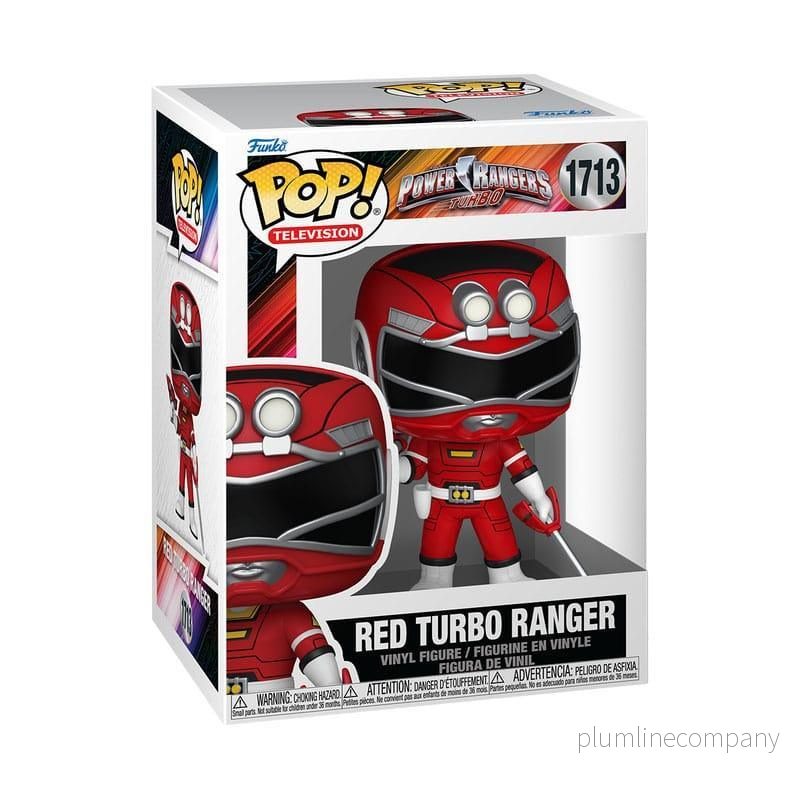 Power Rangers Generations (Tommy) POP! Movies Figurer Turbo - Red Ranger 9 cm - Bild 3