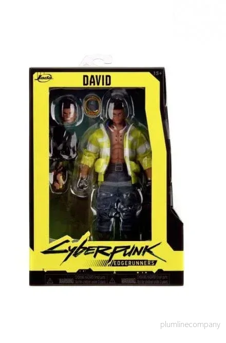 Cyberpunk: Edgerunners Diecast Mini Figur David 15 cm - Bild 3