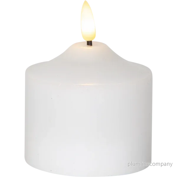 Konstgjorda ljus 9,5 cm Vax - Bild 2