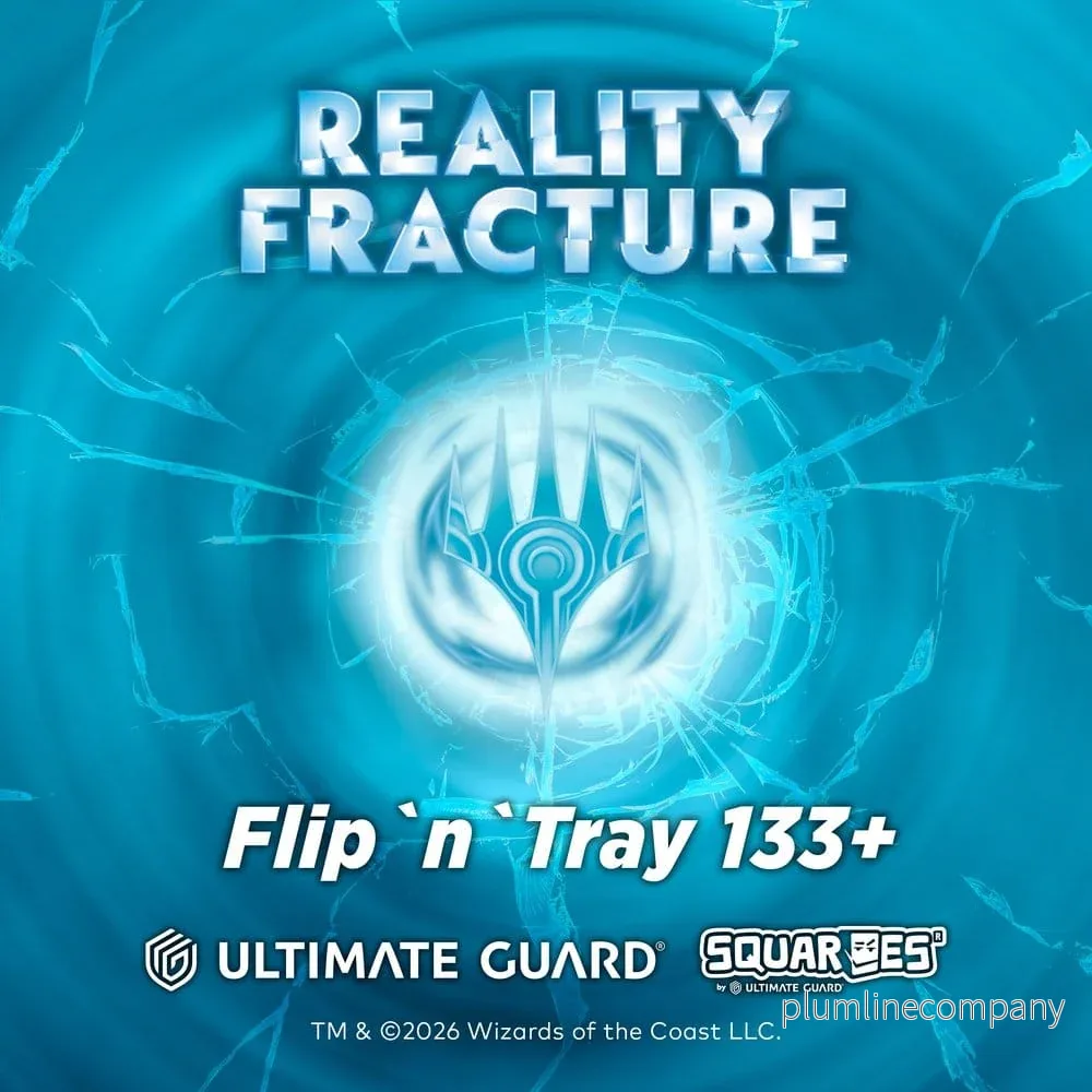 Ultimate Guard Flip’n’Tray 133+ Xenoskin Magic: The Gathering ”Reality Fracture” – Blå Ovanlig / Grön Ovanlig Ultimate Guard Flip’n’Tray 133+ Xenoskin Magic: The Gathering ”Reality Fracture” – Blå Ovanlig / Grön Ovanlig