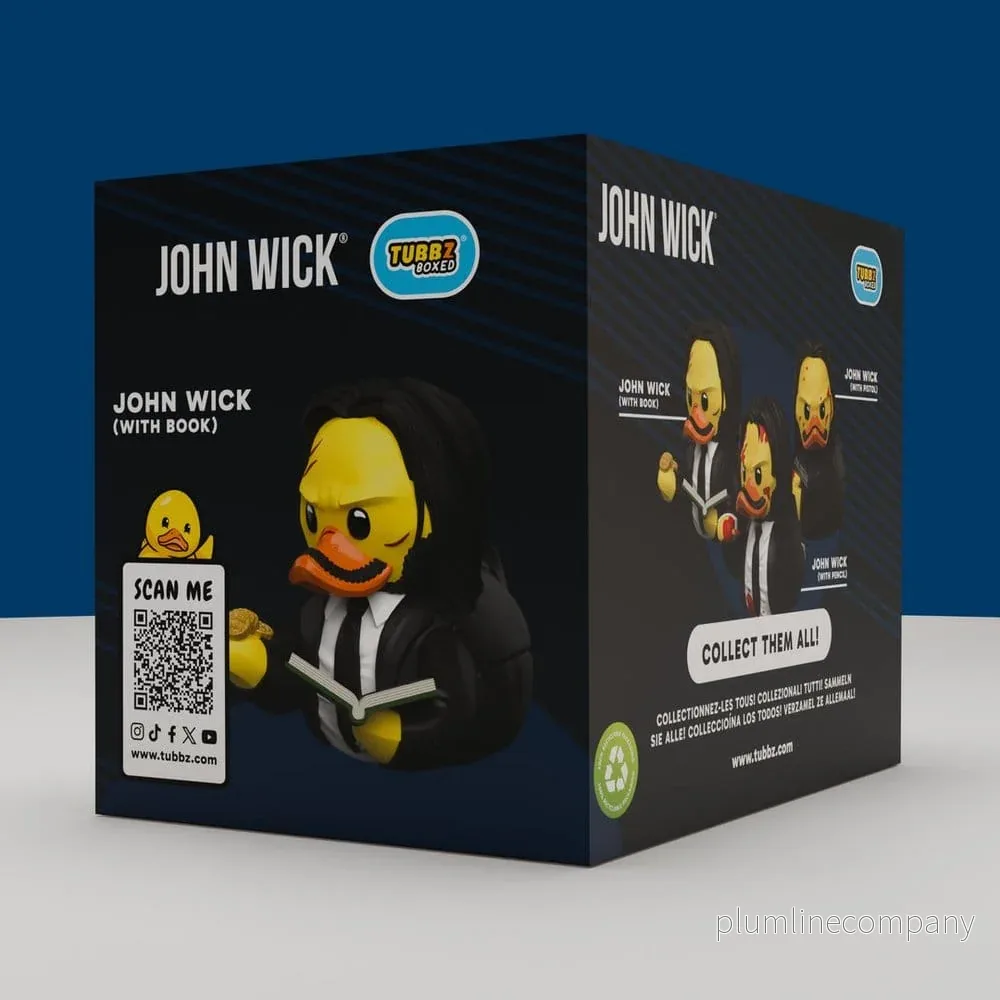 John Wick Tubbz PVC-figur Boklåda Utgåva 10 cm - Bild 2