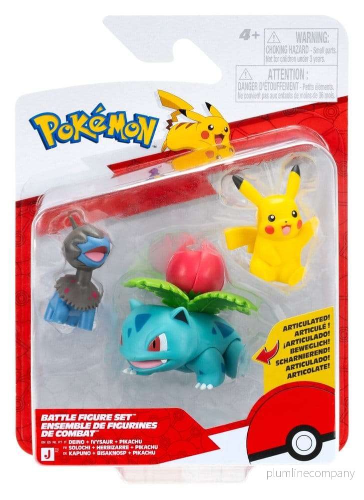 Pokémon Battle Figure Action Figures 3-Pack ver. 29 Assortment (4) - Bild 3