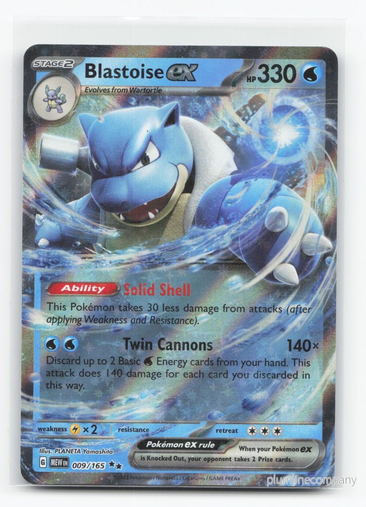 Blastoise ex 009/165 - 151