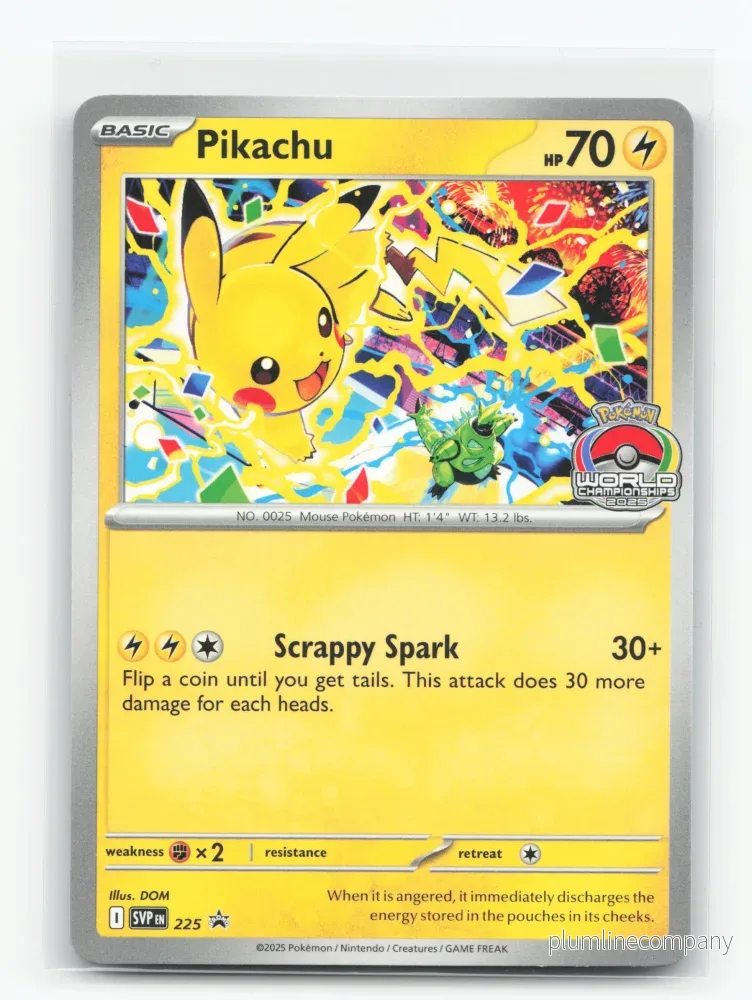 Pikachu 225 - Scarlet & Violet Black Star Promos