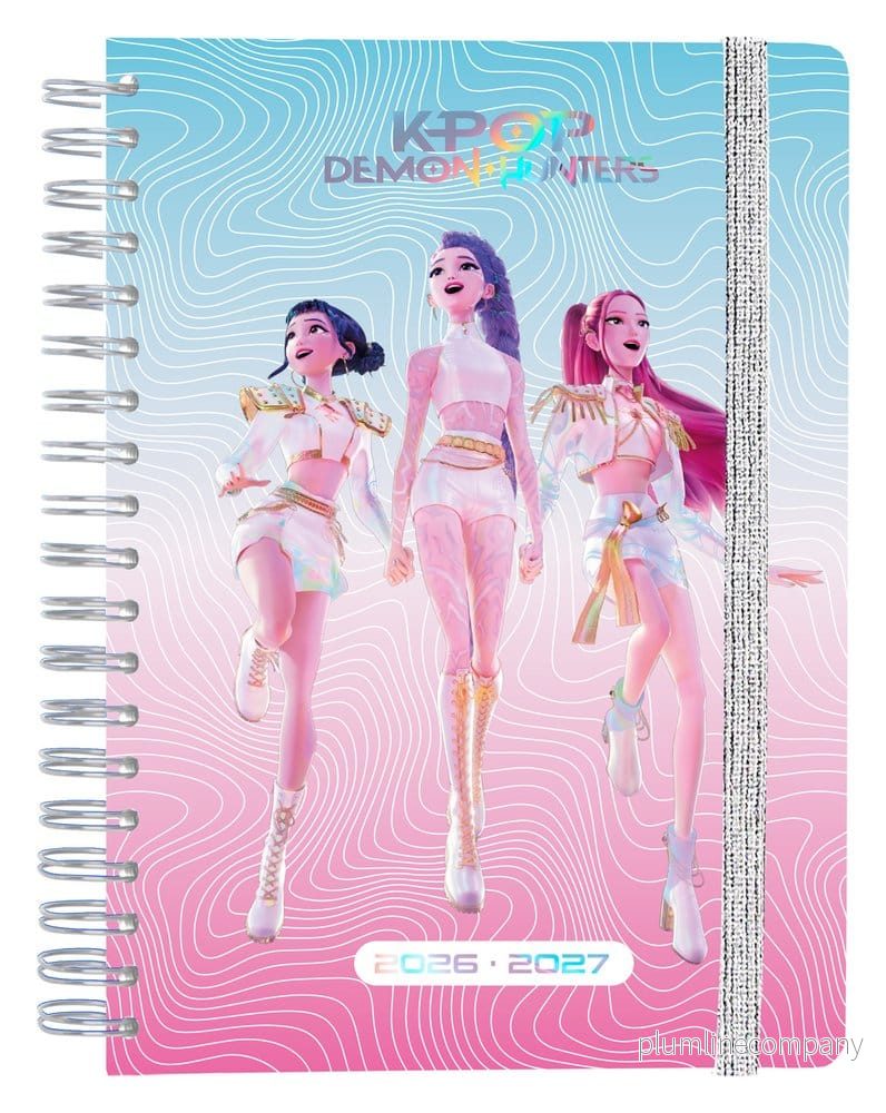 KPop Demon Hunters Skola Dagbok veckoplanerare 2026/2027 A5 - Bild 2