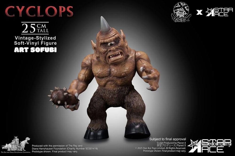 Ray Harryhausen Soft Vinyl Figur Cyclops (Vintage-Style) 25 cm Ray Harryhausen Soft Vinyl Figur Cyclops (Vintage-Style) 25 cm