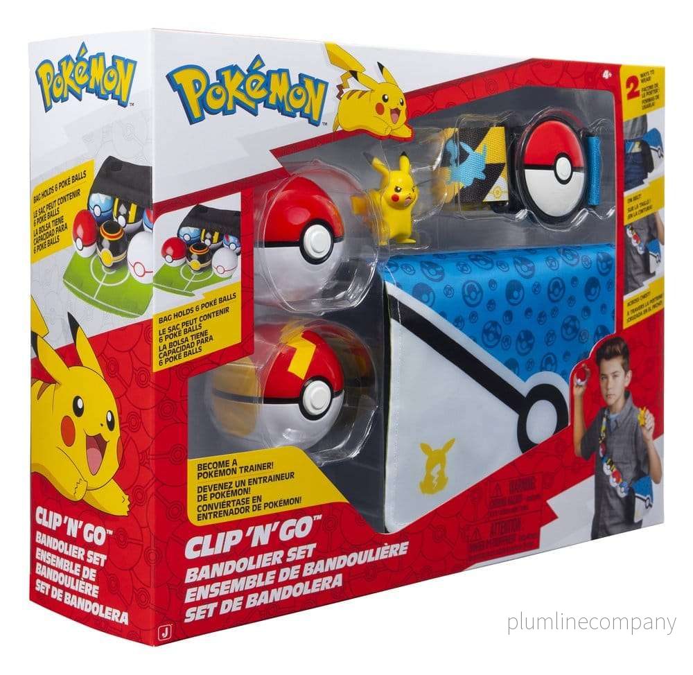 Pokémon Clip 'n' Go Bandolier Set Pikachu - Bild 2