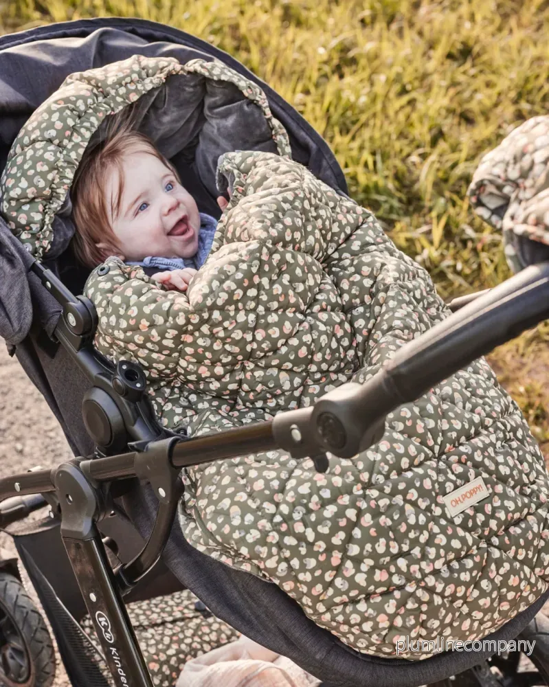 Åkpåse "Lily Footmuff" Olive - Bild 3