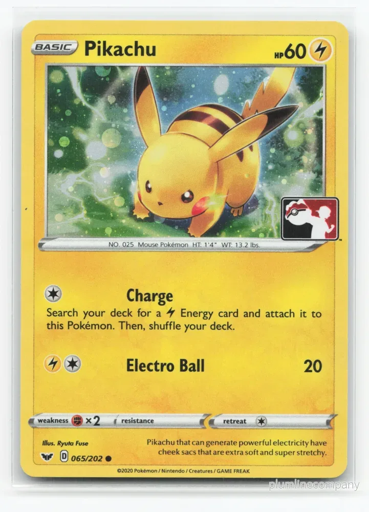 Pikachu 065/202 - Sword & Shield