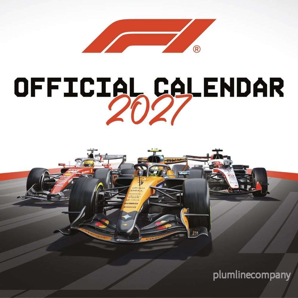 Formula 1 Kalender 2027 30 x 30 cm Formula 1 Kalender 2027 30 x 30 cm