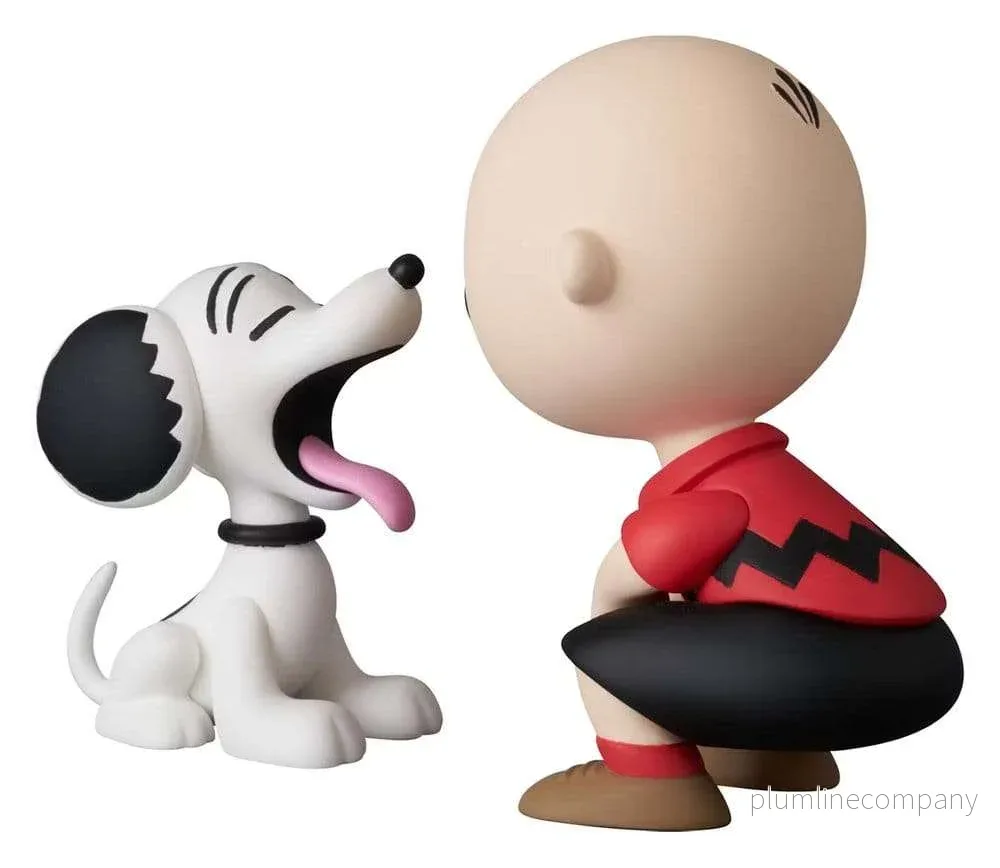 Peanuts UDF Series 20 minifigur Charlie Brown & Yawn Snoopy 7 cm - Bild 2
