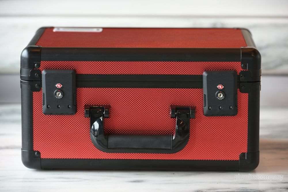 Evoretro Trading Card Storage Box för 90 kort X – röd