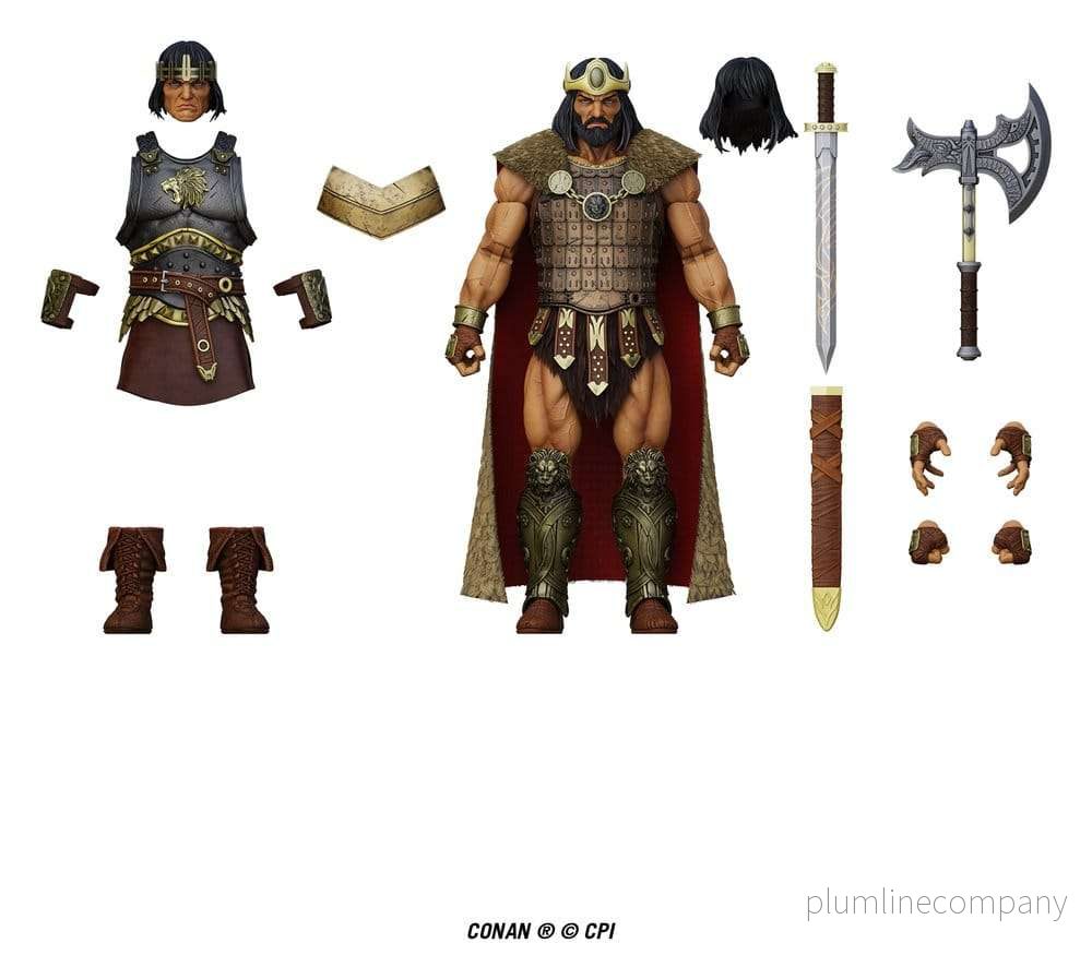 Conan Epic H.A.C.K.S. Action Figure 1/12 King Conan: Ruler of Aquilonia - Bild 3