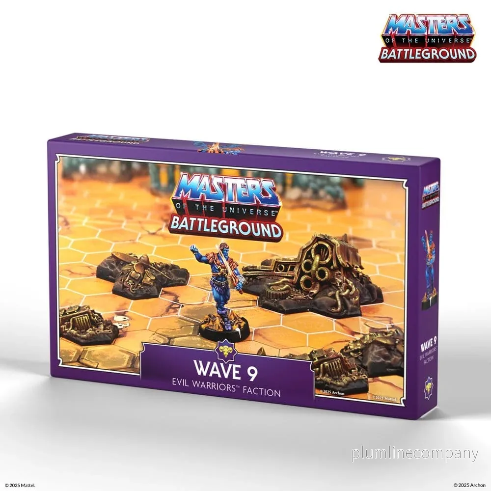 Masters of the Universe: Battleground Minatyrspel Våg 9: Ondskefulla Krigare Fraktion *Engelsk version* Masters of the Universe: Battleground Minatyrspel Våg 9: Ondskefulla Krigare Fraktion *Engelsk version*