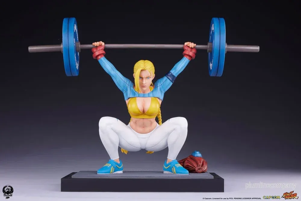Street Fighter Premier Series Figur 1/4 Cammy: Powerlifting Alpha 41 cm Street Fighter Premier Series Figur 1/4 Cammy: Powerlifting Alpha 41 cm