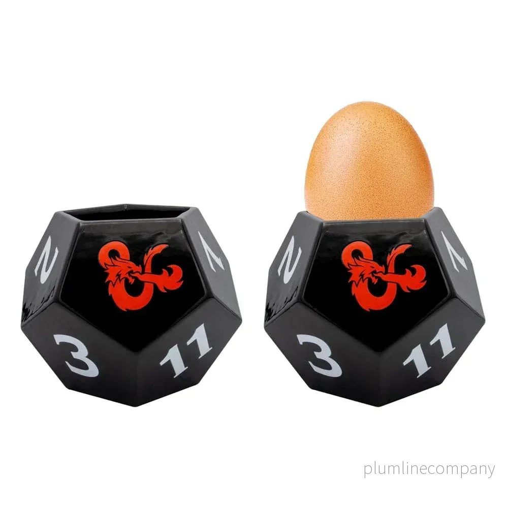 Dungeons & Dragons 3D Äggkopp med Saltströare och Tärningar - Bild 2
