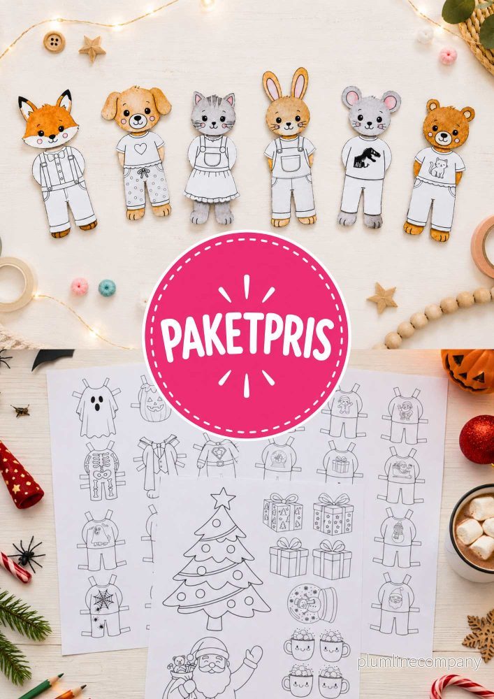 Djurvännernas värld – Startkit + Jul och Halloween Djurvännernas värld – Startkit + Jul och Halloween