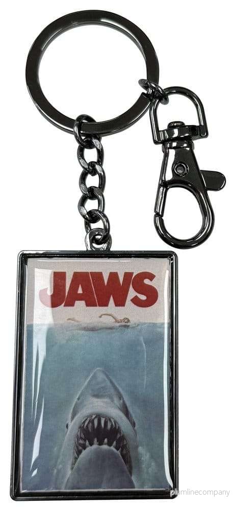 Jaws nyckelring med posterdesign 15 cm