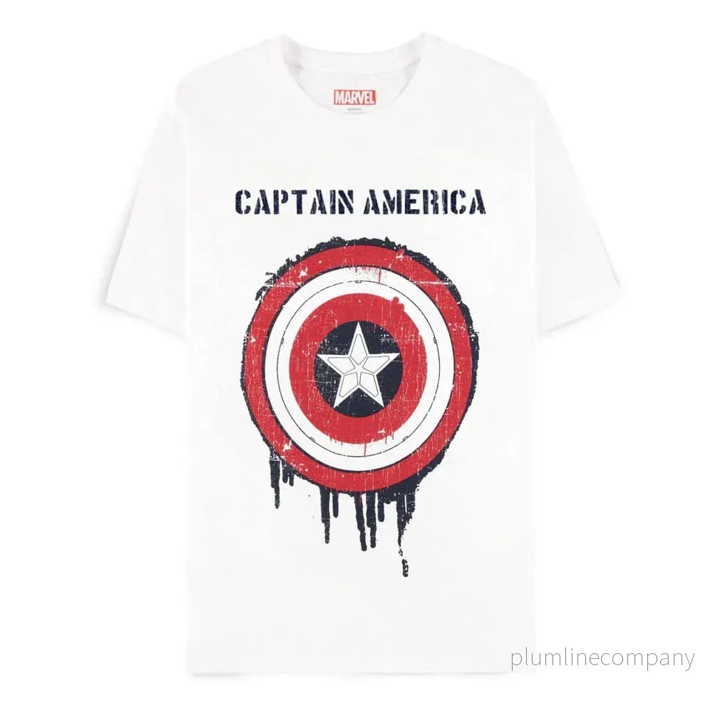 Captain America Brave New World T-Shirt – Shield Size S Captain America Brave New World T-Shirt – Shield Size S