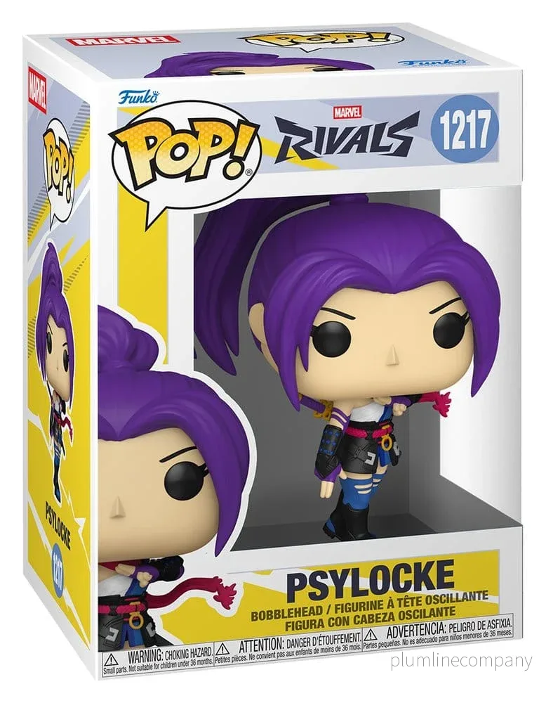 Marvel Rivals POP! Games Figur Psylocke 9 cm - Bild 3