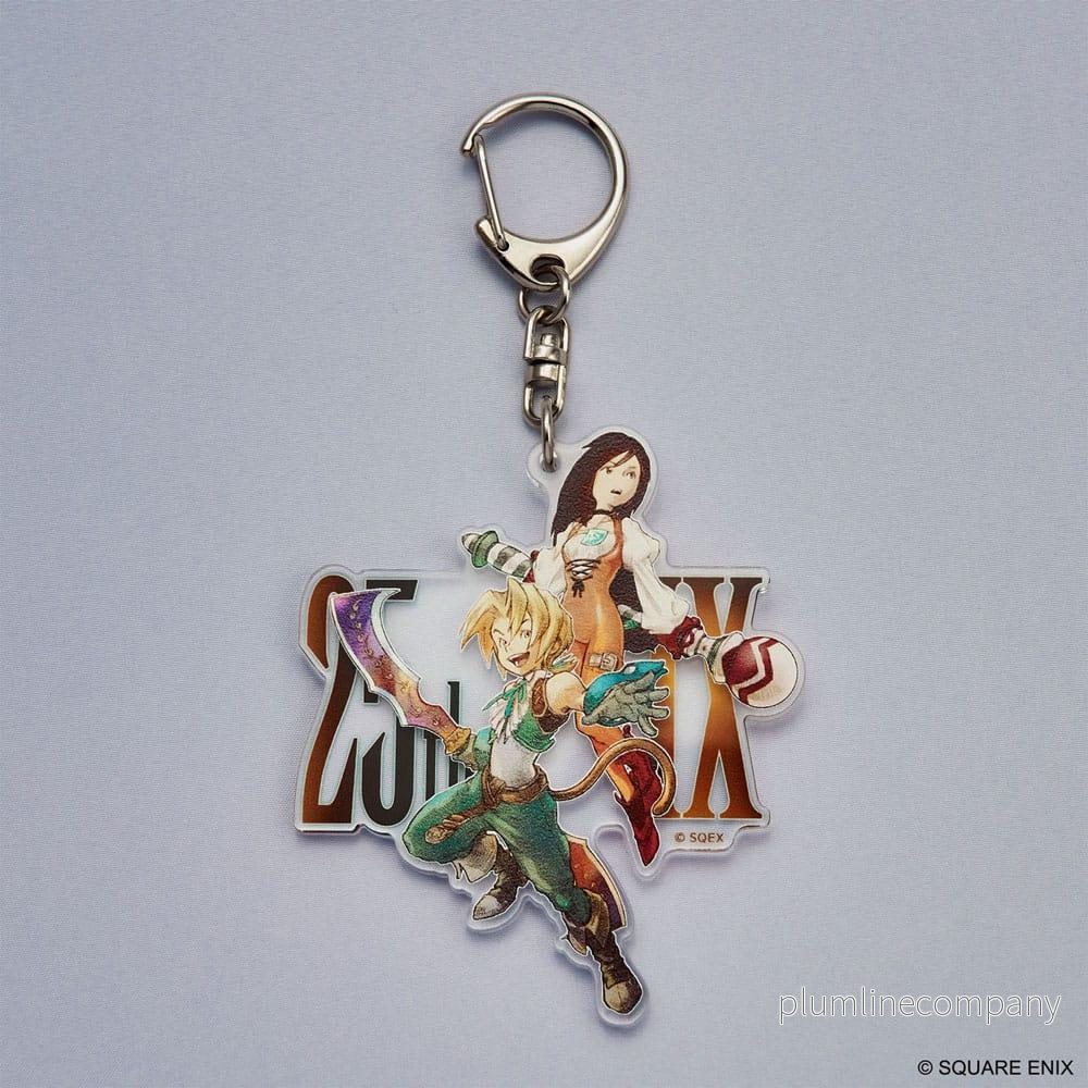 Final Fantasy IX Acrylic Nyckelring 25th Anniversary Zidane & Garnet