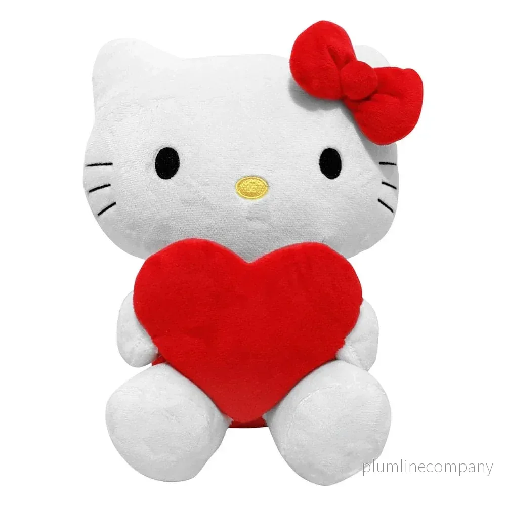 Sanrio gosedjur Hello Kitty Heart 14 cm - Bild 2