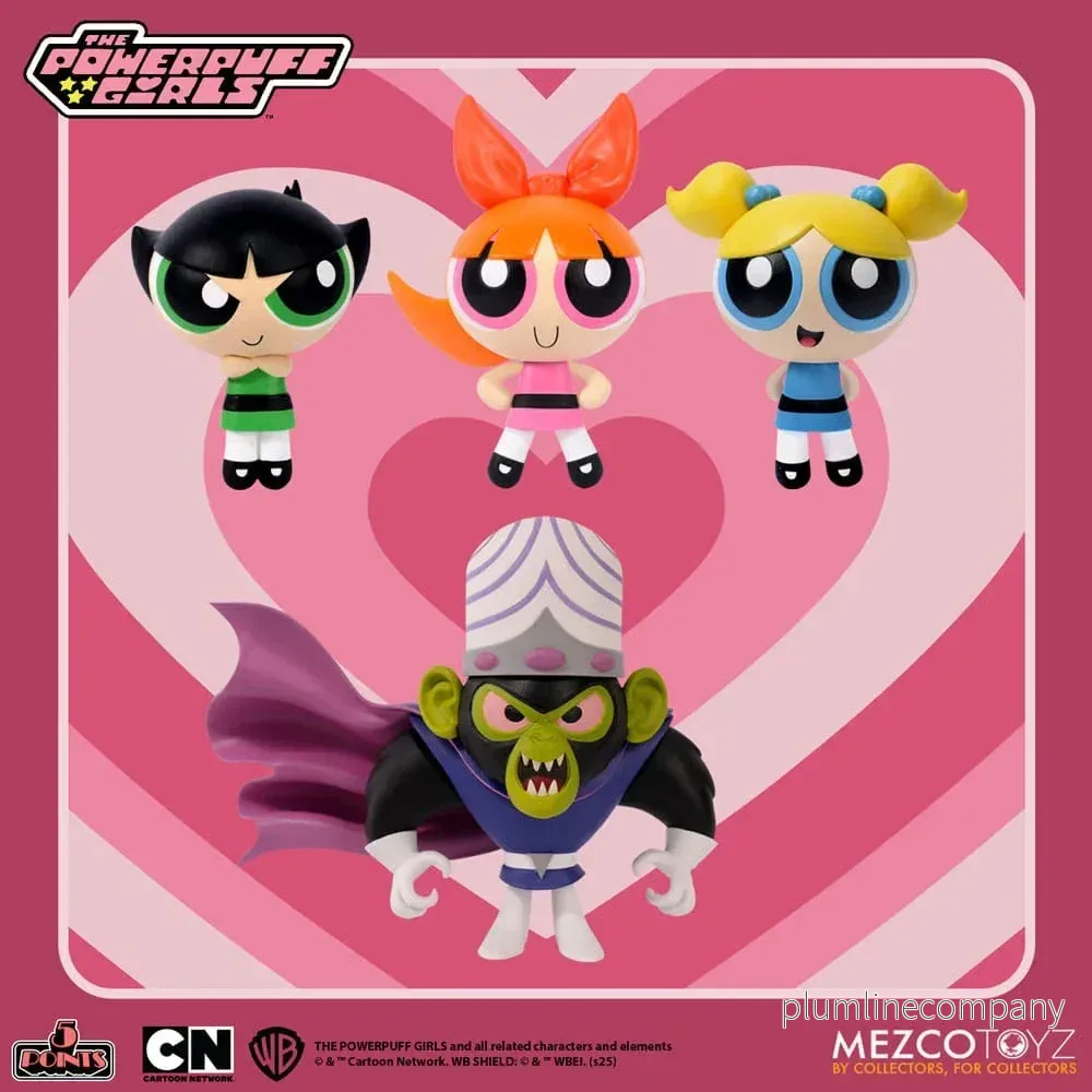 Powerpuff Girls Julsemester 5 Points Action Figurer 10 cm Assortiment (16) - Bild 2