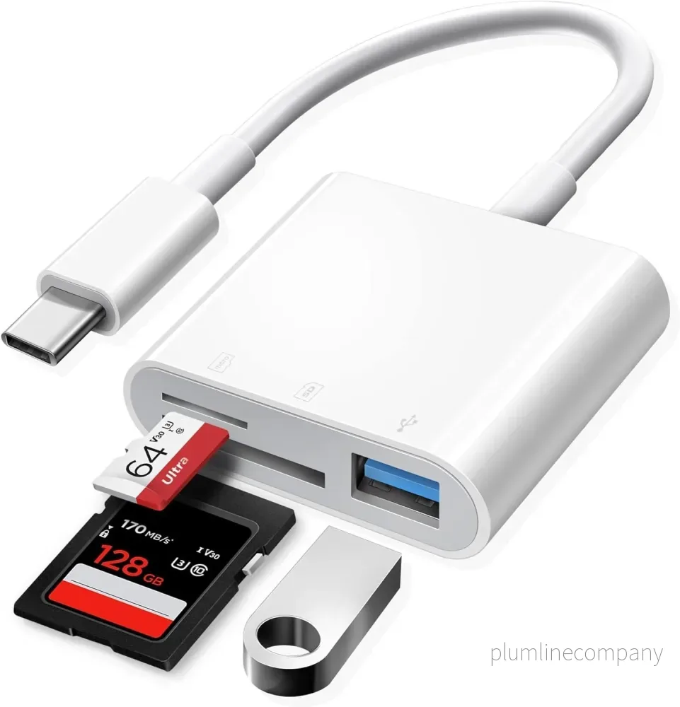 NÖRDIC USB-C Kortläsare 2 Slot SD, MicroSD, 1xUSB-A 3.0 UHS-I NÖRDIC USB-C Kortläsare 2 Slot SD, MicroSD, 1xUSB-A 3.0 UHS-I