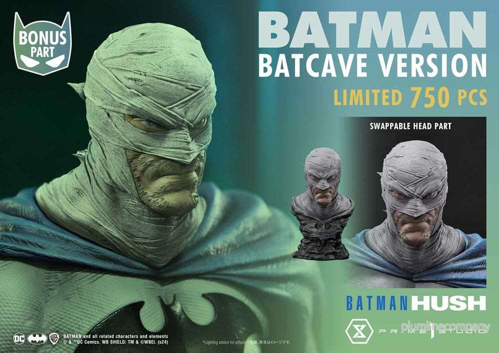 Batman Ultimate Premium Masterline Series Statue 1/4 Hush (Comics) Batman Deluxe Version 56 cm - Bild 2