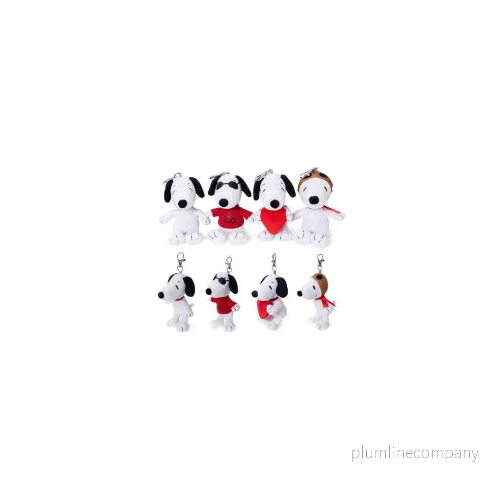 Peanuts Nyckelringsset Snoopy 10 cm (12 stycken) Peanuts Nyckelringsset Snoopy 10 cm (12 stycken)