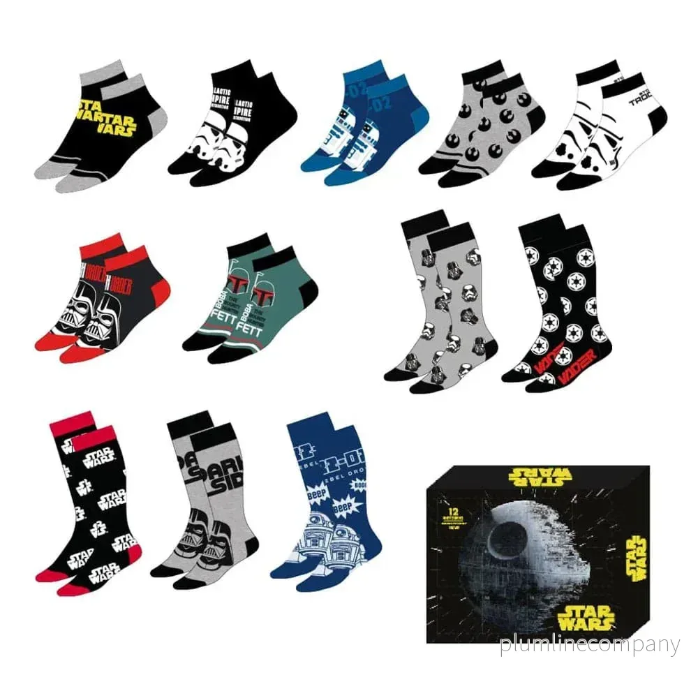 Star Wars Strumpor 12-Pack 38-45 Star Wars Strumpor 12-Pack 38-45