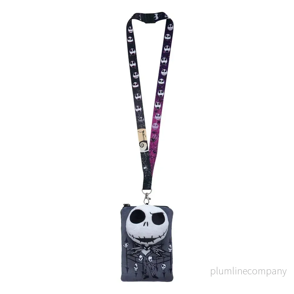 Nightmare before Christmas Lanyard Jack Deluxe med Pouch Kortfack - Bild 2