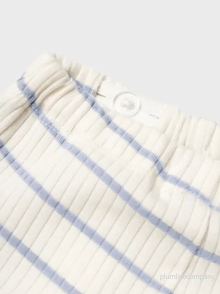NORMAL PASSFORM BYXOR - NBMKAIL REG PANT LIL NOOS - Coconut Milk ZEN BLUE - Bild 3