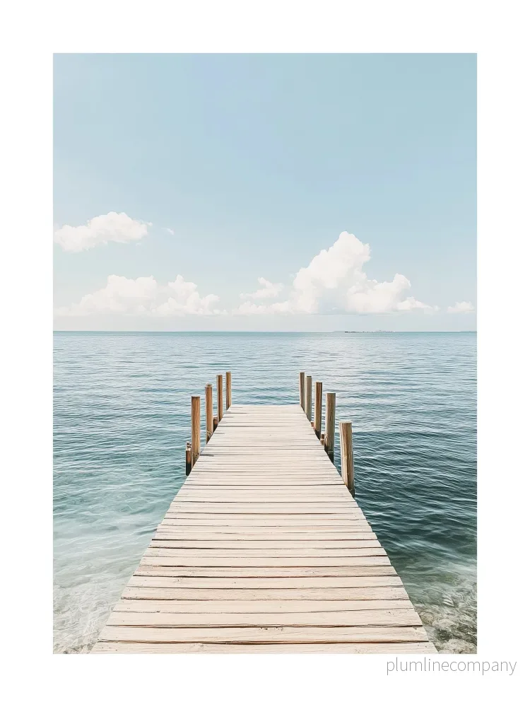 Falsterbo Wooden Pier Poster