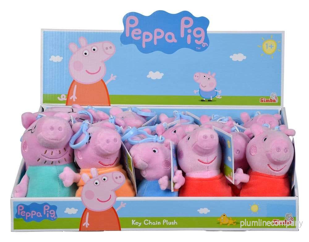 Peppa Pig Display med nyckelringar (18 st) - Bild 3