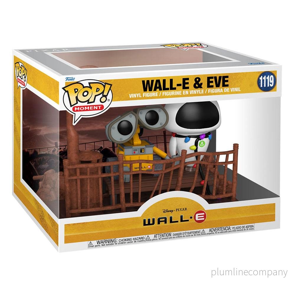 Wall-E POP Moment! Figurer 2-Pack Wall-E & Eve 9 cm - Bild 3