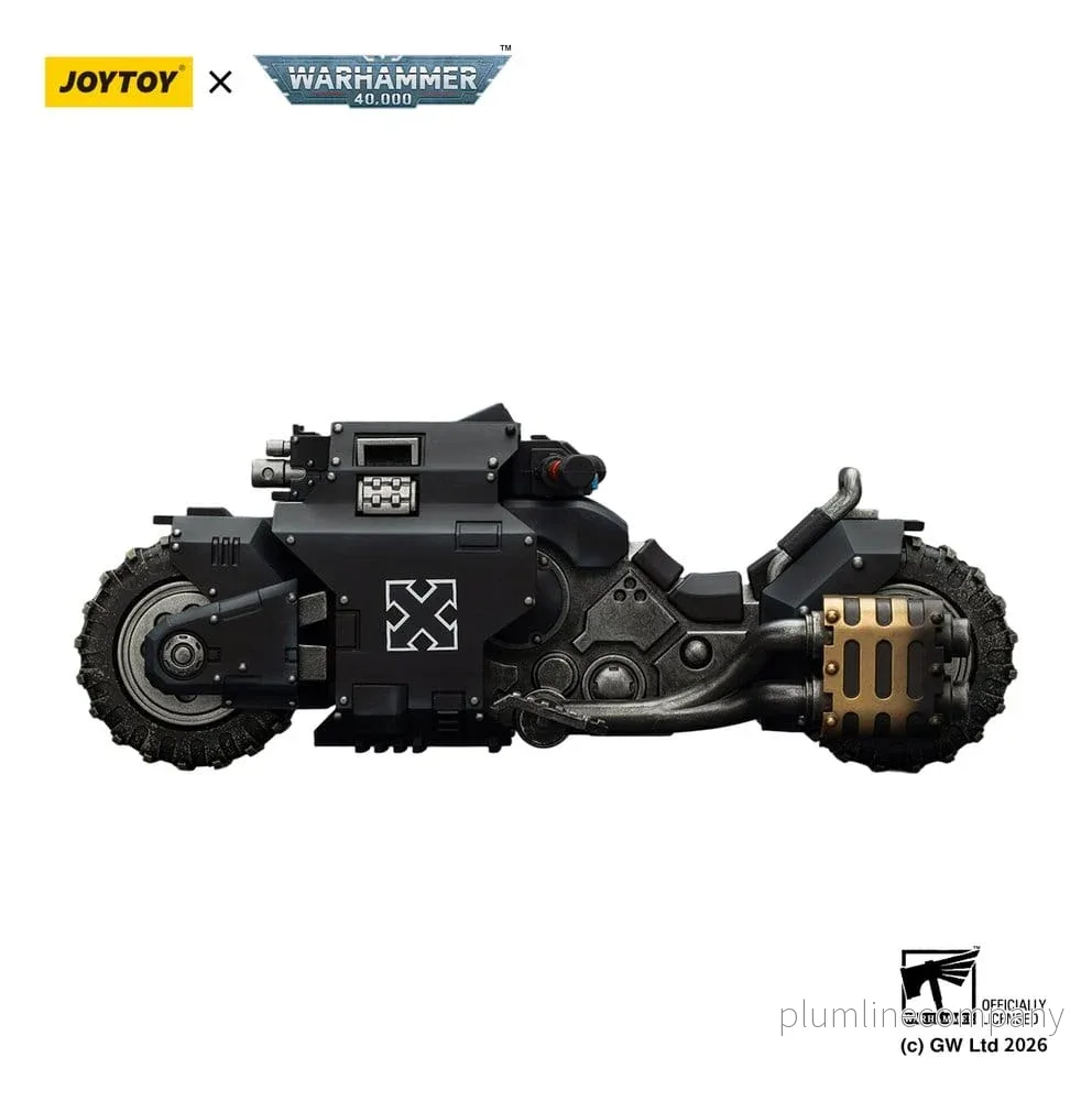 Warhammer 40,000 Raider-mönster Stridscykel Raven Guard med tvillingkopplade boltriflar 22 cm - Bild 2
