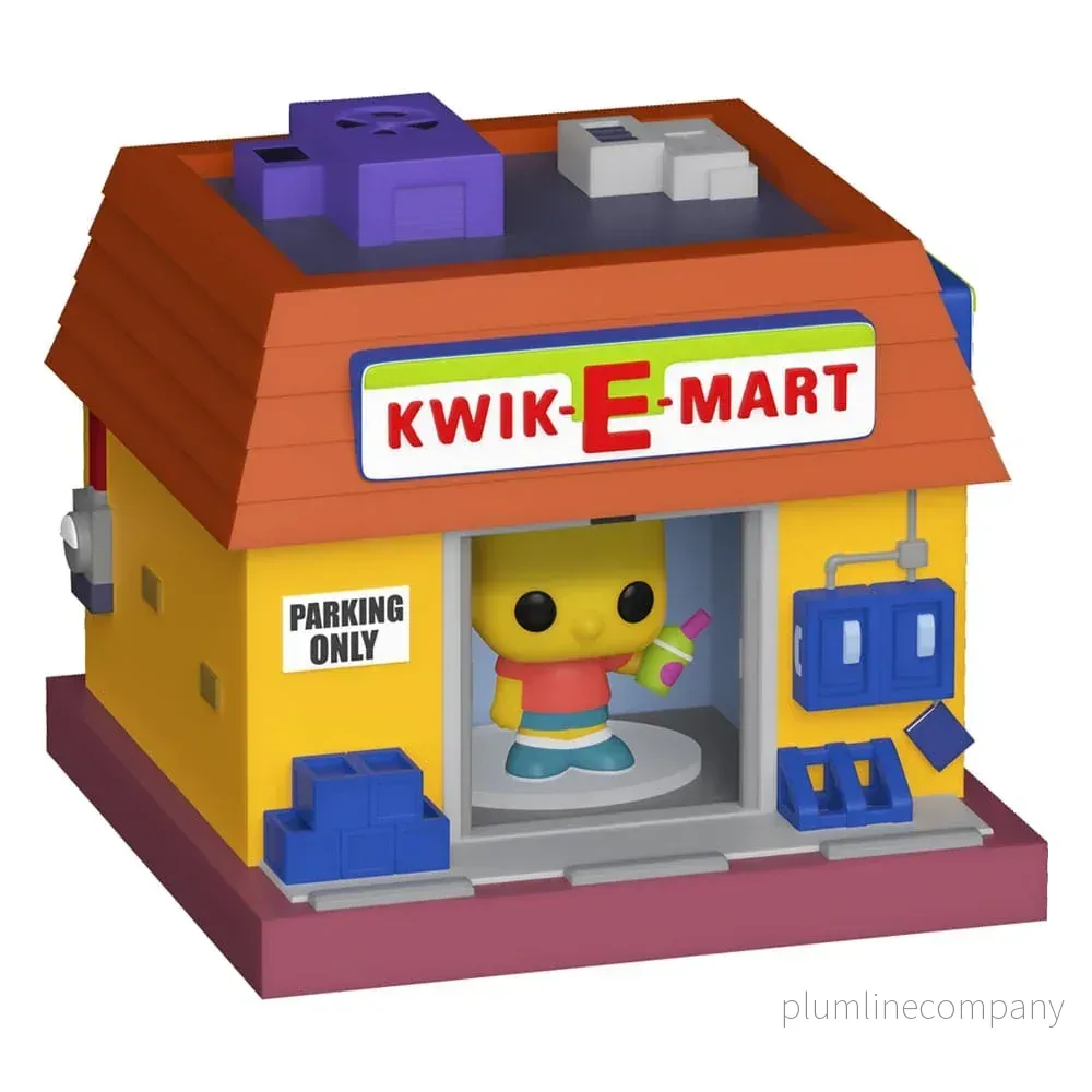 Simpsons Bitty POP! Kwik-E-Mart Vinyl Figur - Bild 2