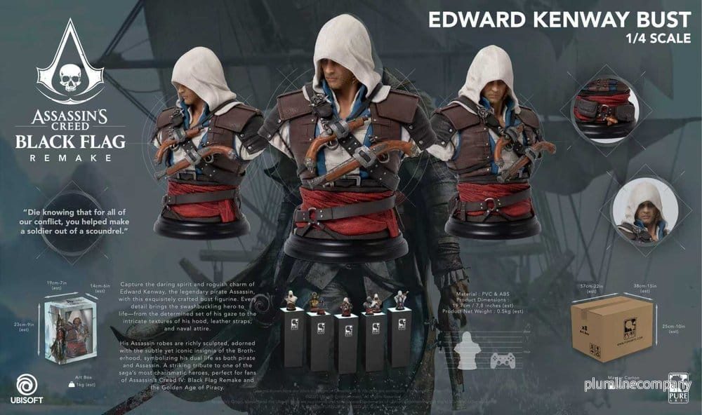 Assassin’s Creed Byst 1/4 Edward