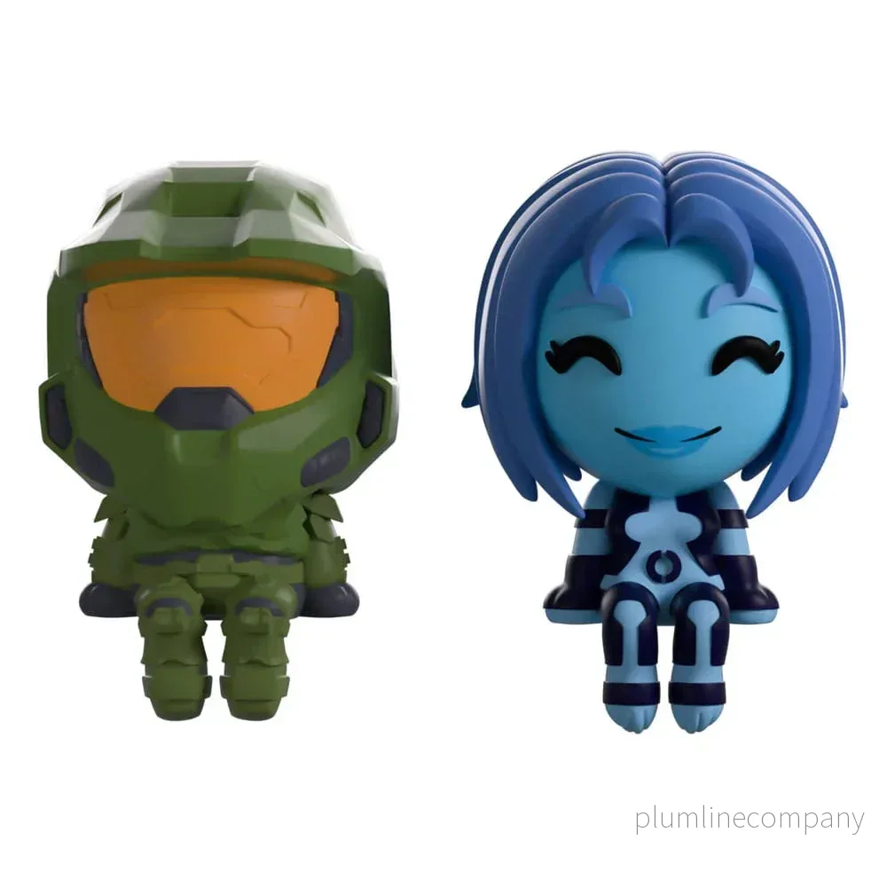 Halo Figurer The Master Chief & Cortana Monitor Buddiez Halo Figurer The Master Chief & Cortana Monitor Buddiez