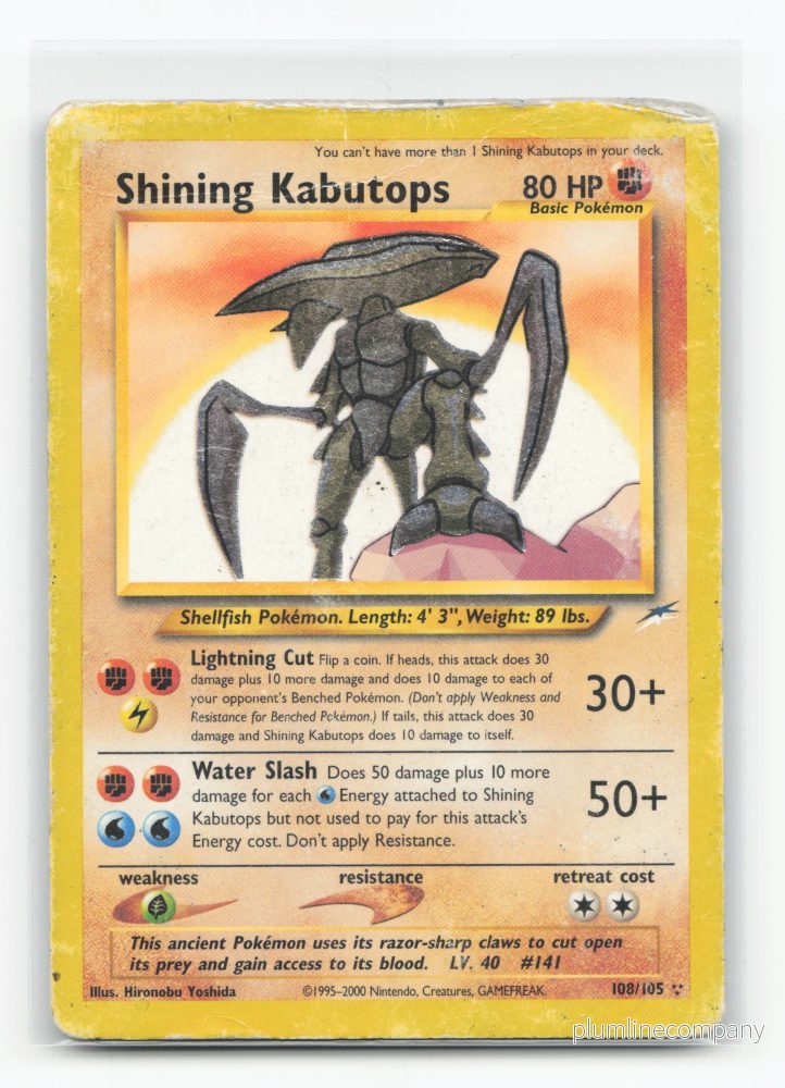 Shining Kabutops 108/105 - Neo Destiny