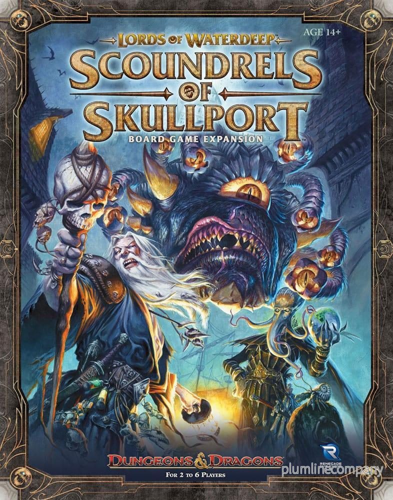 Dungeons & Dragons brädspel Lords of Waterdeep: Scoundrels of Skullport Expansion *Engelsk Version* Dungeons & Dragons brädspel Lords of Waterdeep: Scoundrels of Skullport Expansion *Engelsk Version*