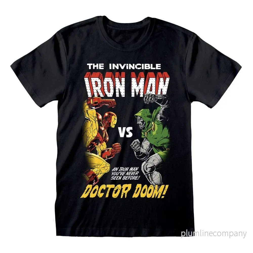 Marvel T-Shirt Iron Man vs Doom Size L - Bild 2