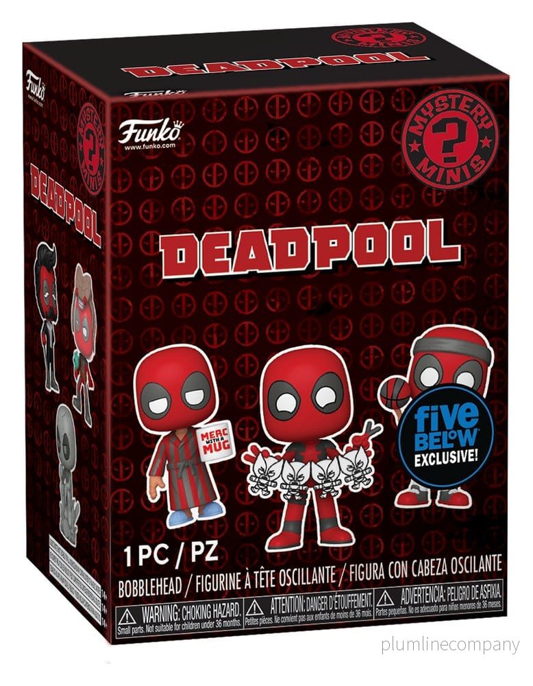 Marvel Comics Mystery Mini-figurer 5 cm Deadpool Serie 5 Display (12) - Bild 3