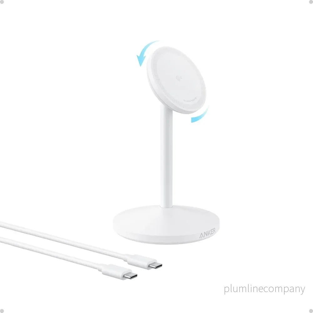 Anker MagGo 15W trådlös laddare med USB-C-kabel, Qi2 trådlös laddare, för iPhone 16/15/14/13-serien och AirPods Anker MagGo 15W trådlös laddare med USB-C-kabel, Qi2 trådlös laddare, för iPhone 16/15/14/13-serien och AirPods