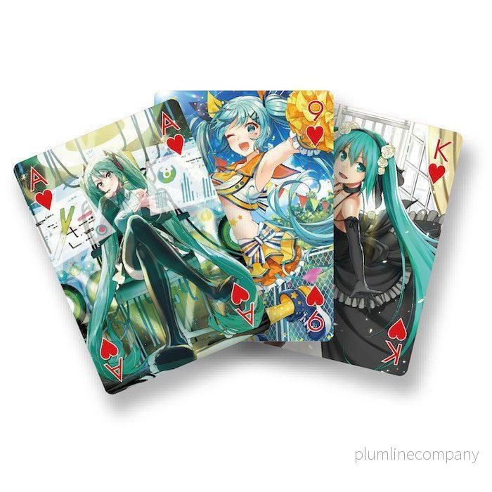Hatsune Miku Spelkort – Miku Styles Hatsune Miku Spelkort – Miku Styles