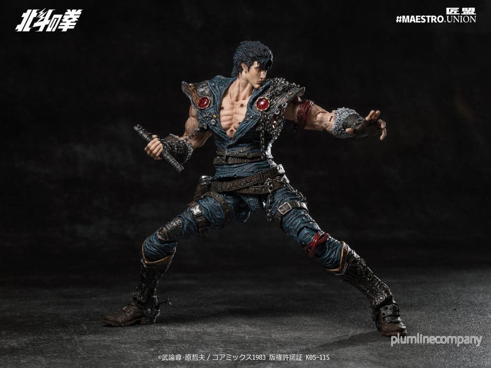 Actionfigur Kenshiro 1/12 från Fist of the North Star, 17 cm - Bild 3